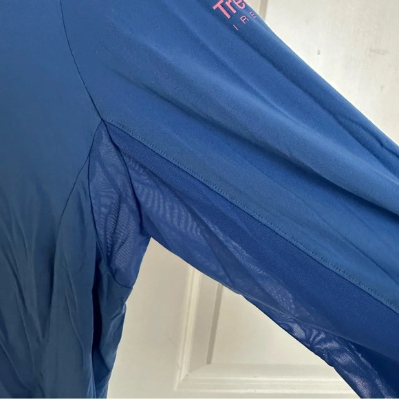 Tredstep Ireland womens Large Blue Sligo Long Sleeve Pro riding Shirt Equestrian - Picture 5 of 6